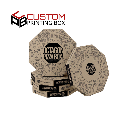 Custom Hexagon Pizza Boxes