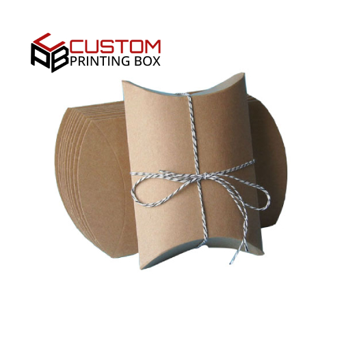 Custom Pillow Kraft Boxes