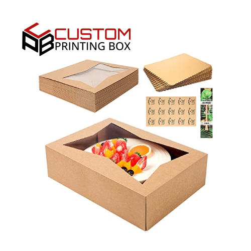 Custom Window Dessert Boxes