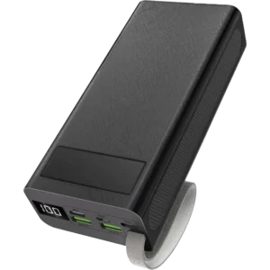 ASPOR A306 30000mAh Power Bank | 22.5W Fast Charging with LCD Display & Multi-Device Support
