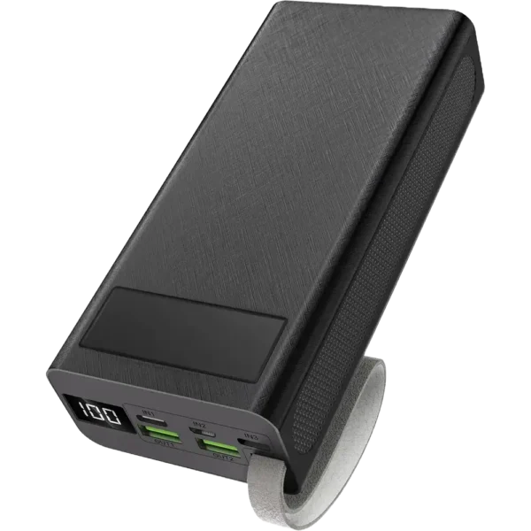 ASPOR A306 30000mAh Power Bank | 22.5W Fast Charging with LCD Display & Multi-Device Support