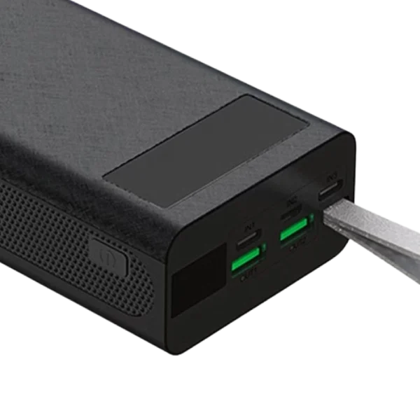 ASPOR A306 30000mAh Power Bank | 22.5W Fast Charging with LCD Display & Multi-Device Support - Image 3