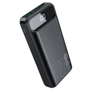 Aspor A396 PD 20000mAh Power Bank | 22.5W Fast Charging with Digital Display & Dual Output