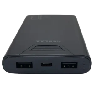 GERLAX P115 10000mAh Slim Lithium Power Bank | Fast Charging & Dual Output