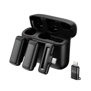 J13 Type-C Lavalier Mic | Wireless Dual Microphone with Noise Cancellation