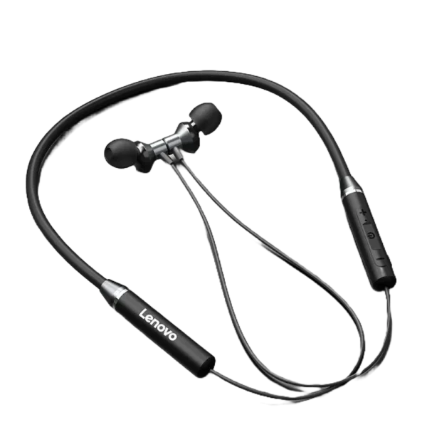 Lenovo HE05 Bluetooth Neckband | High Quality with 12-Hour Battery Life - Image 2