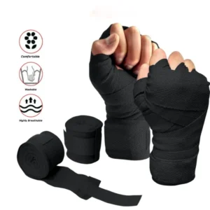 Boxing Hand Wraps 4.5m for MMA, Muay Thai & Training Pair – Thumb Loop