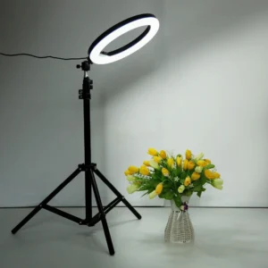 26CM Ring Light With 7 Foot Stand for Video Making & Photography